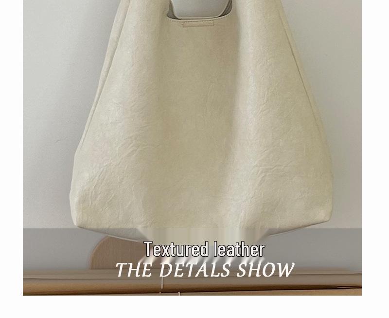 Trendy Extra-Large Women's Tote Bag - Autumn/Winter Korean Style, Versatile, Simple & Fashionable Shoulder Bag