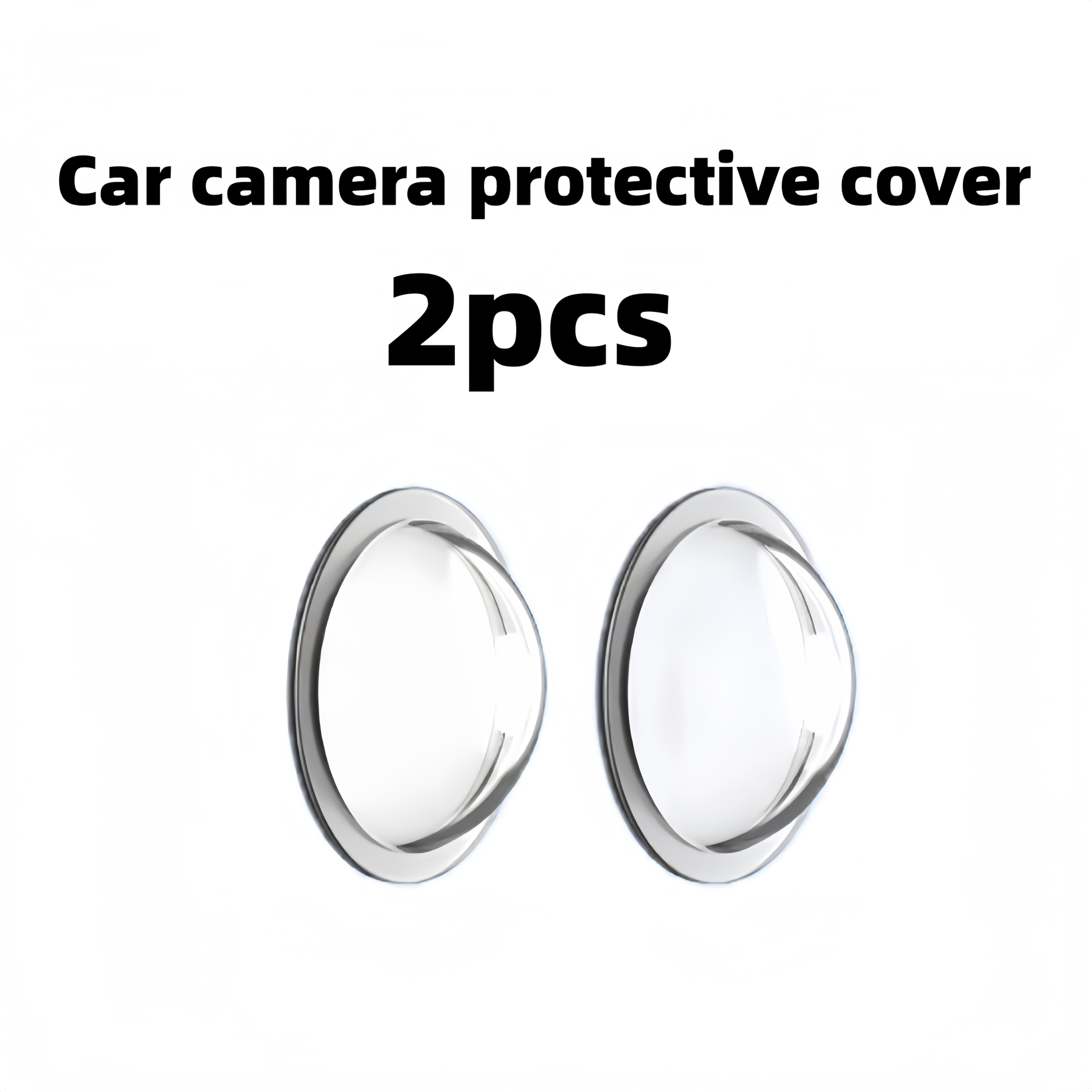 

2PCS Car Camera Lens Protector HD Rear View Backup Camera Cover 360° Camera Protection Anti Scratch Waterproof Car Accessories