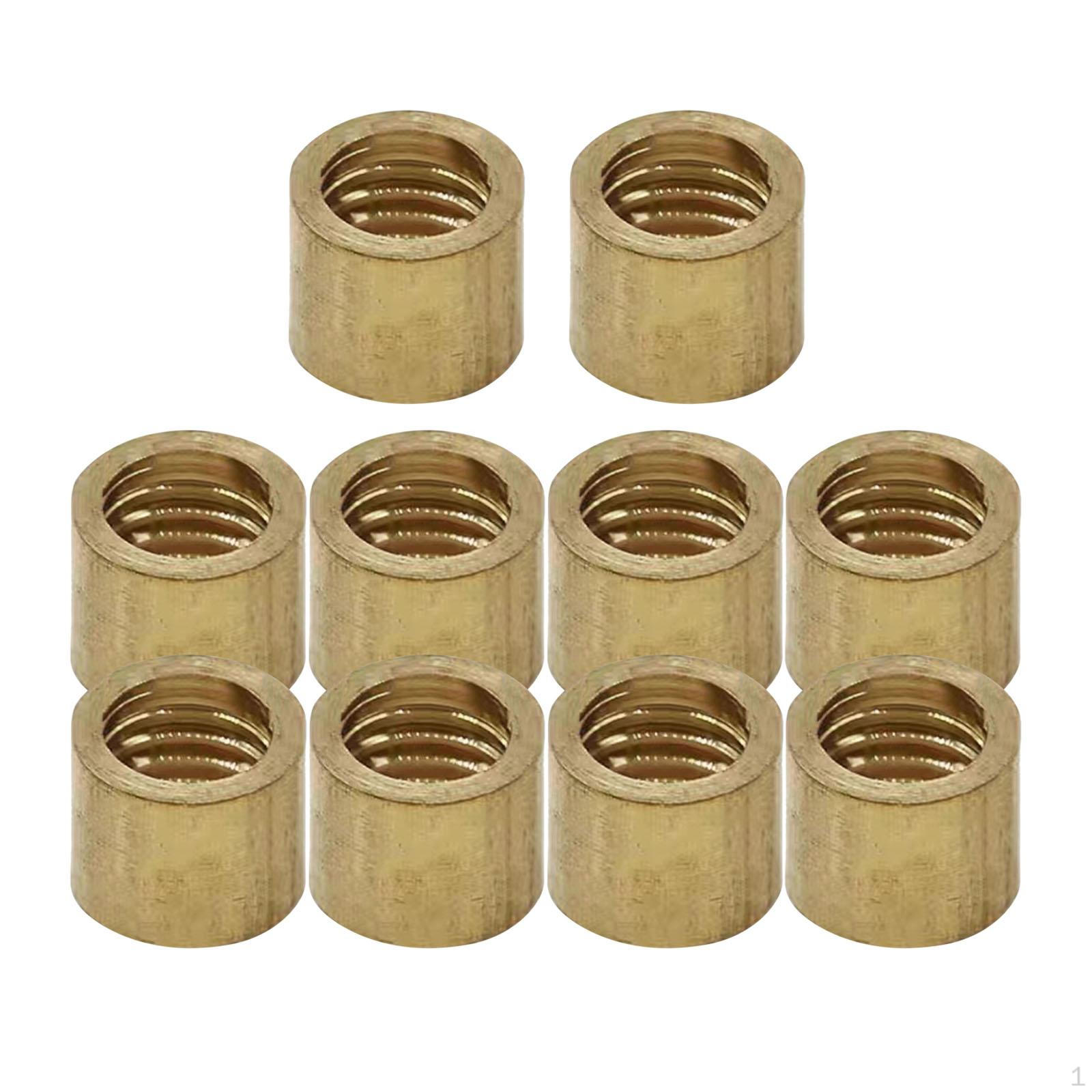 

10 шт., запасные части для бильярдного кия, наконечники для снукера, пула, запасные части 9.5mm