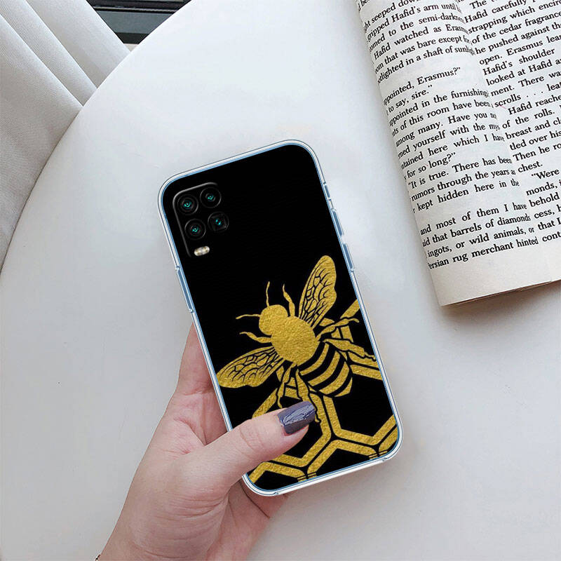 MH20 Bees Cartoon Case for Motorola E7 G6 G7 G8 G9 Plus Power Play G10 G20 G04 E30 E40 E22 E20 E13 E15 G22 G23 G05 G75 G35 G55