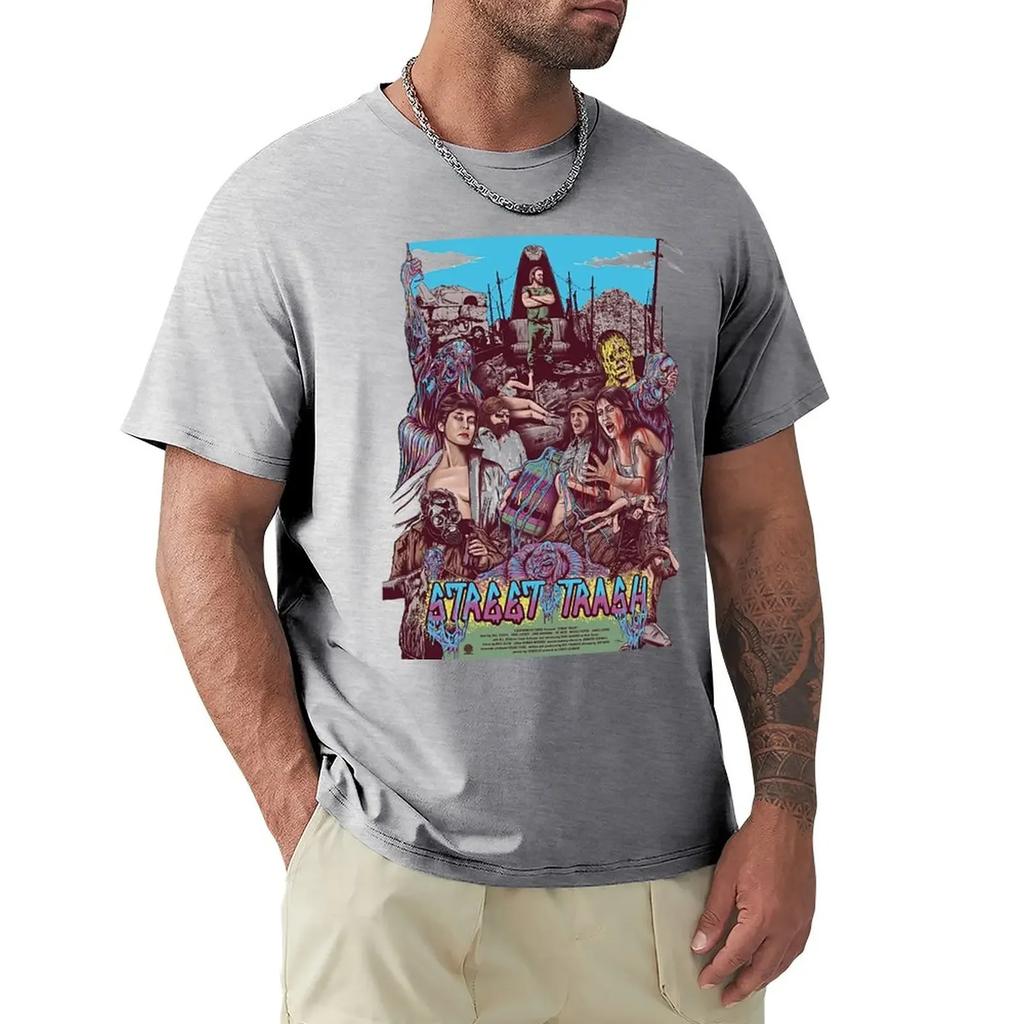Street Trash (80s Splatter Melt Horror Movie) T-Shirt heavyweights kawaii clothes Blouse cotton t-shirt