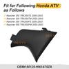 M MATI Right Side Pull Start Cover For Honda Rancher 350 TRX350TE TRX350TM TRX350FE TRX350FM 2000-2003 80125-HN5-670ZA