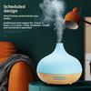 Home Aromatherapy Machine Night Light Humidifier Onion Wood Grain Aromatherapy Machine Essential Oil Aromatherapy Machine Automatic Fragrance Diffuser