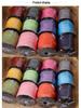 Colorful Korean Suede & Cowhide Woven Bracelet/Necklace Cord