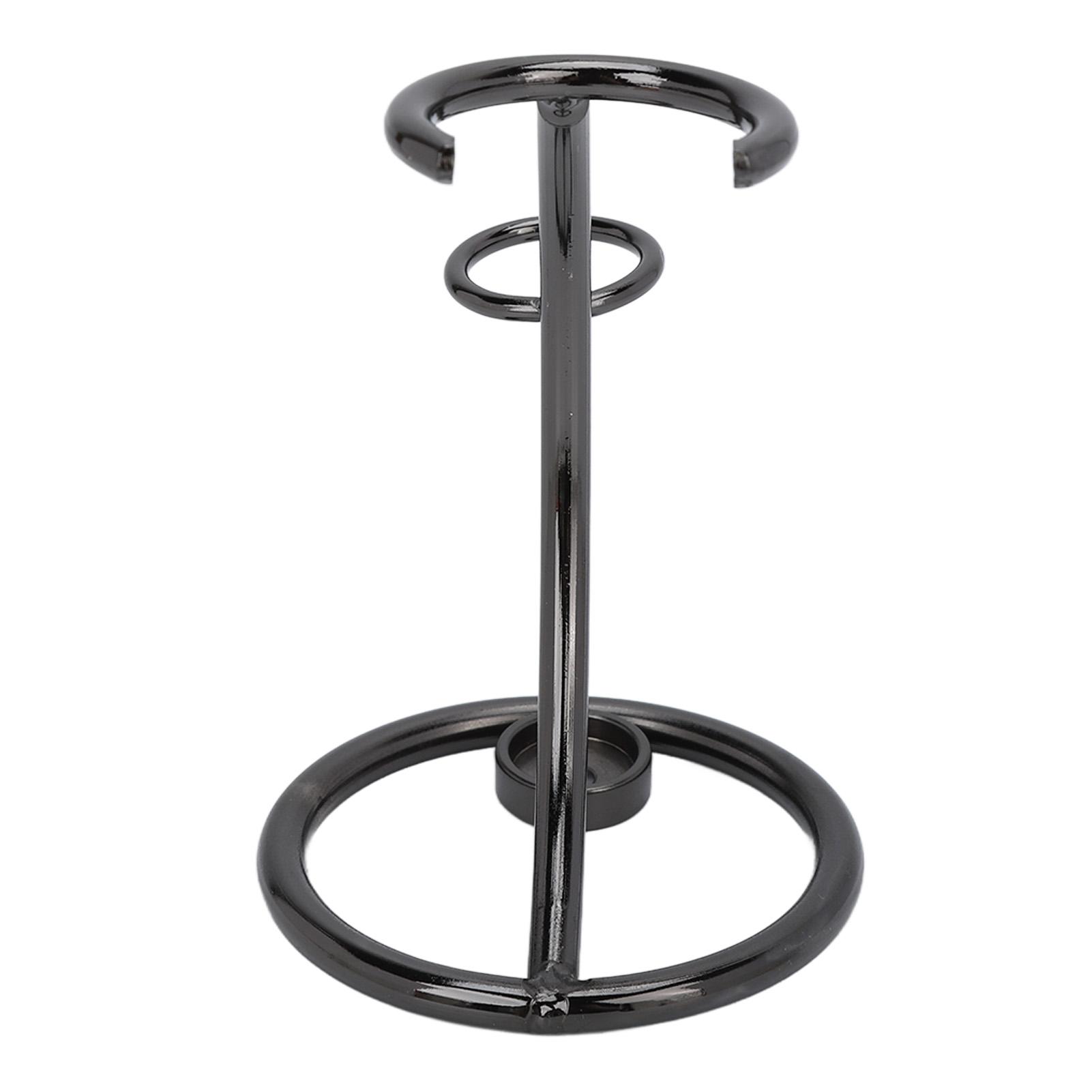 

Подставка для безопасной бритвы из нержавеющей стали, современная, быстросохнущая, гигиеничная, устойчивая к ржавчине, мужская подставка для бритья чёрный