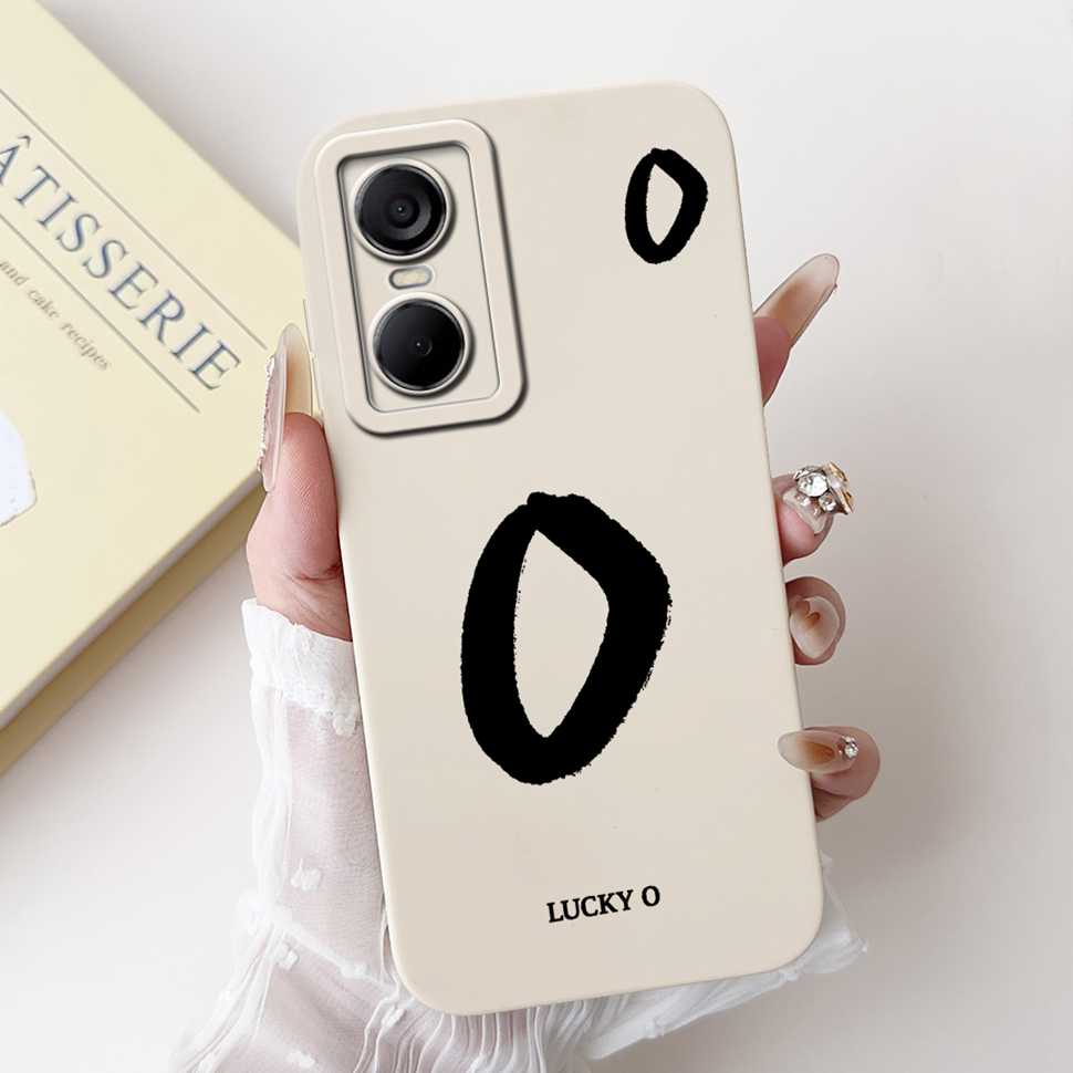 Luckly Letters Cover For Tecno Pop 6 Pro Case 2022 Silicone Soft TPU Phone Case For Tecno Pop6 Pop 6 Pro Bumper 6.6"