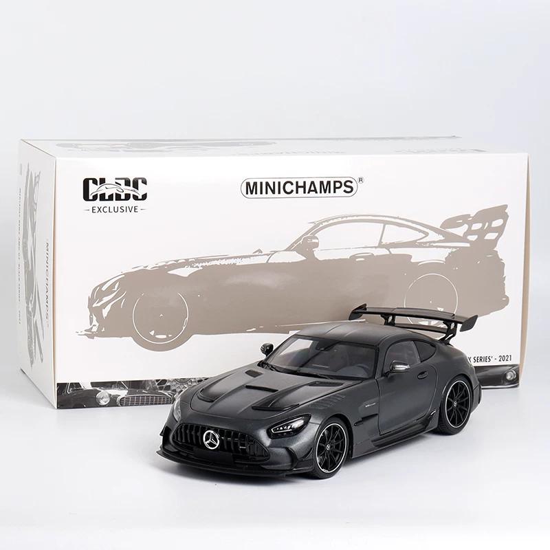 Minichamps 1:18 Scale Benz AMG GT Model Car Alloy Full Open Diecast Car Model Room Ornament For Car Collectors Hobby Enthusiasts