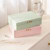 Creative Vintage Luxury Jewelry Box With Flower Pattern For Gift And Collection