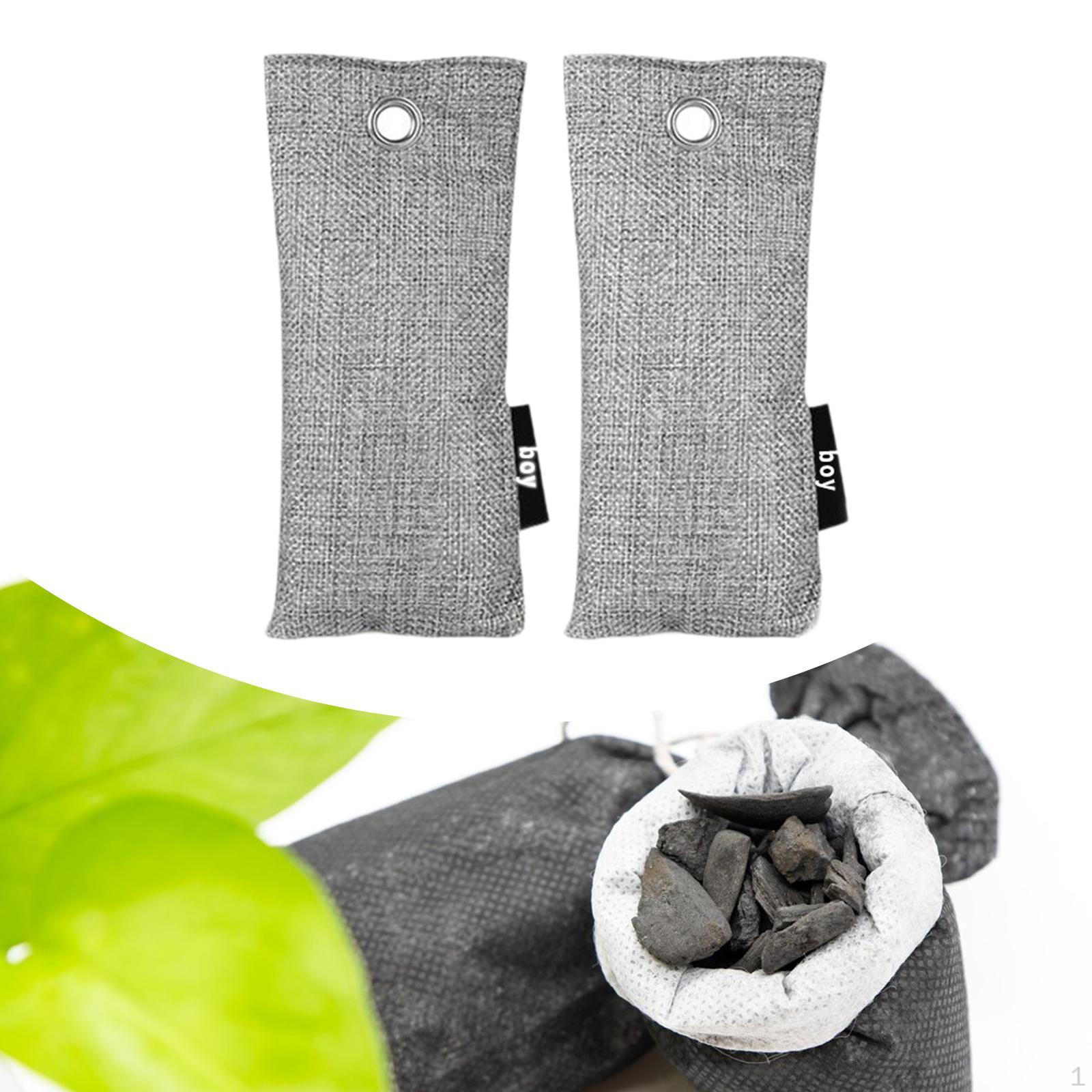 

2 шт. Очищающие воздух мешочки освежитель натуральный с отверстием для подвешивания многофункциональный удалитель запаха 2 Bags 50g