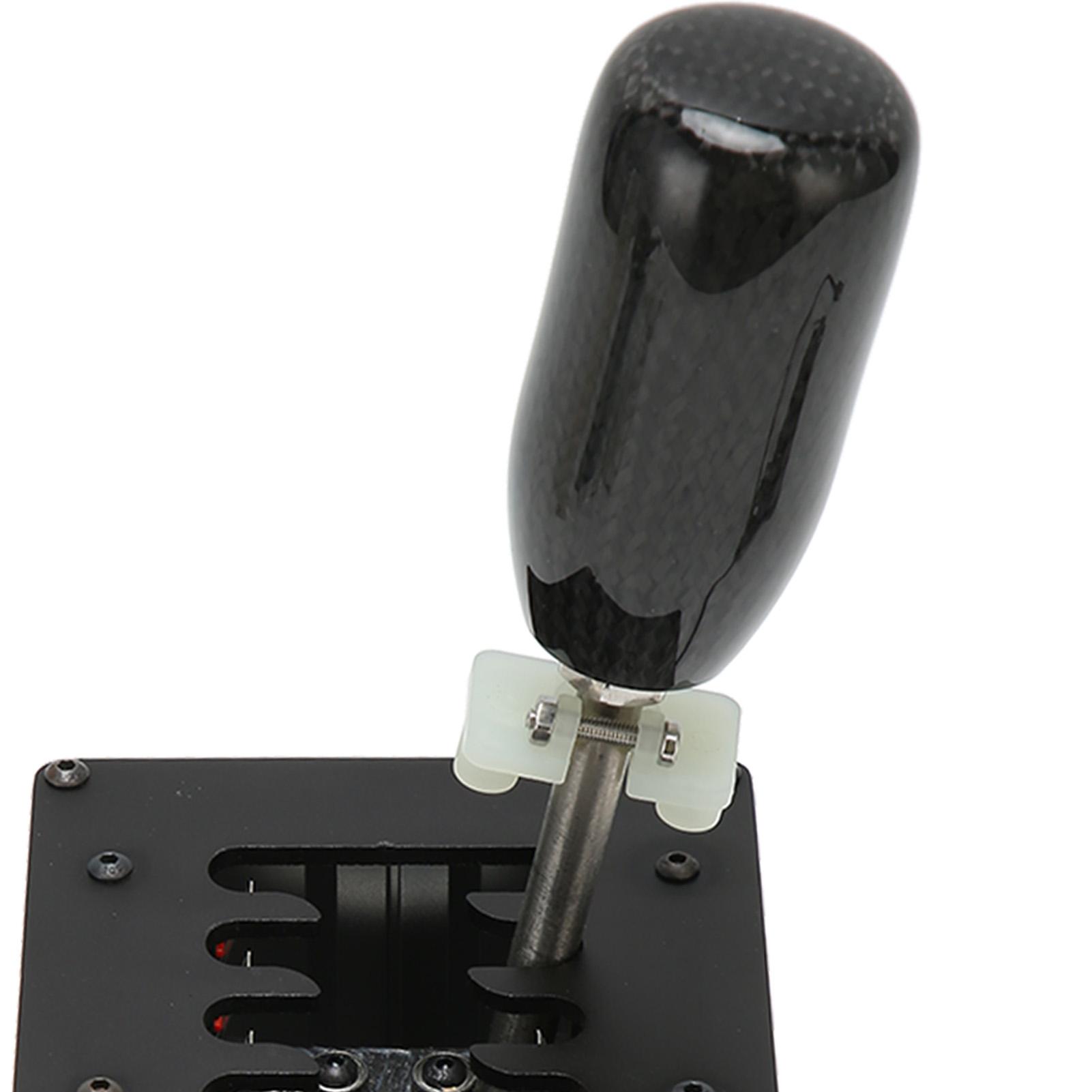 

USB Simulator Shifter 7 Plus R Racing Game H Shifter с рукояткой из углеродного волокна для Logitech G29 G27