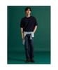 Binpolmen Cotton Round Knit Navy