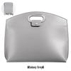 Large Capacity A4 Leather File Bag - Multifunctional Business Office Folder