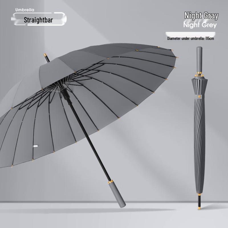 

24-Rib Automatic Business Long-Handle Umbrella
