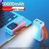 HANDUNYOU 100W 50000mAh Super Fast Charging Power Bank