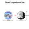 500Pcs Sparkly Funning Smile Face Laser Stickers Roll Party Favors Art Decals DIY Crafts &Journals & Planners Stationery Labels