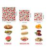 Reusable Food Fresh Keeping Cloth Organic Storage Natural Grade Beeswax Food Wrap Eco Friendly Kitchen Packaging Paper