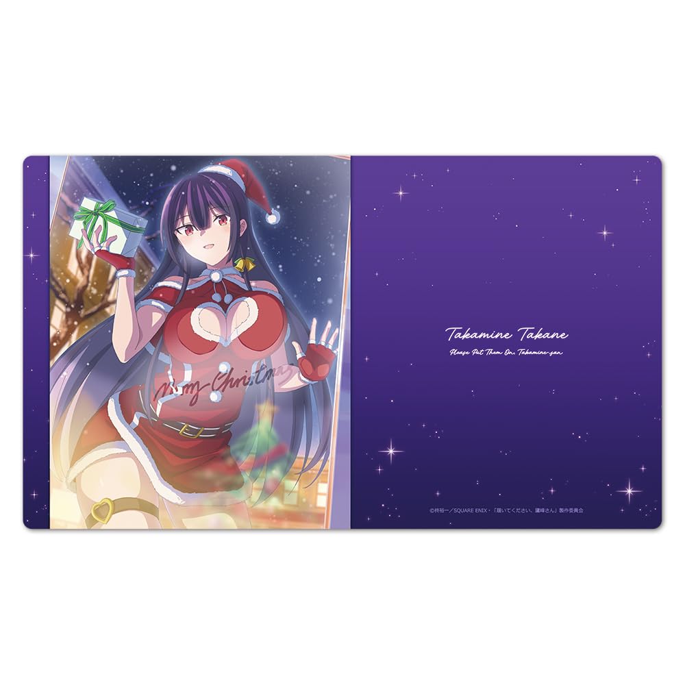 

Please Wear Character Rubber Mat Takamine Takamine Santa It, Takamine-san ver.