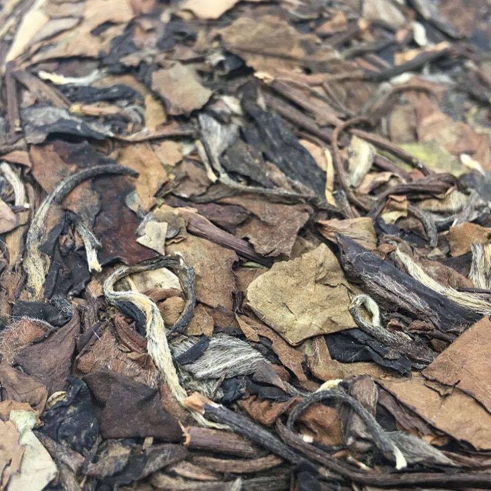 White Tea Fuding White Peony Cake 350g Organic Handmade Bai Mu Dan