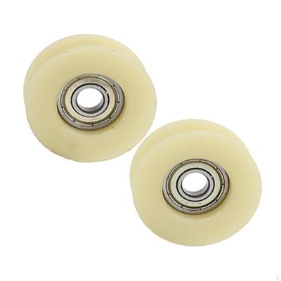 2Pcs Pulley Chain Tensioner Roller White Bike Engine Kit Parts for 60cc