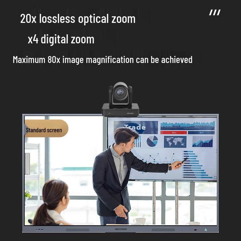 HIKVISION 4K HD PTZ 20x Zoom Conference and Live Streaming Camera (CN version)