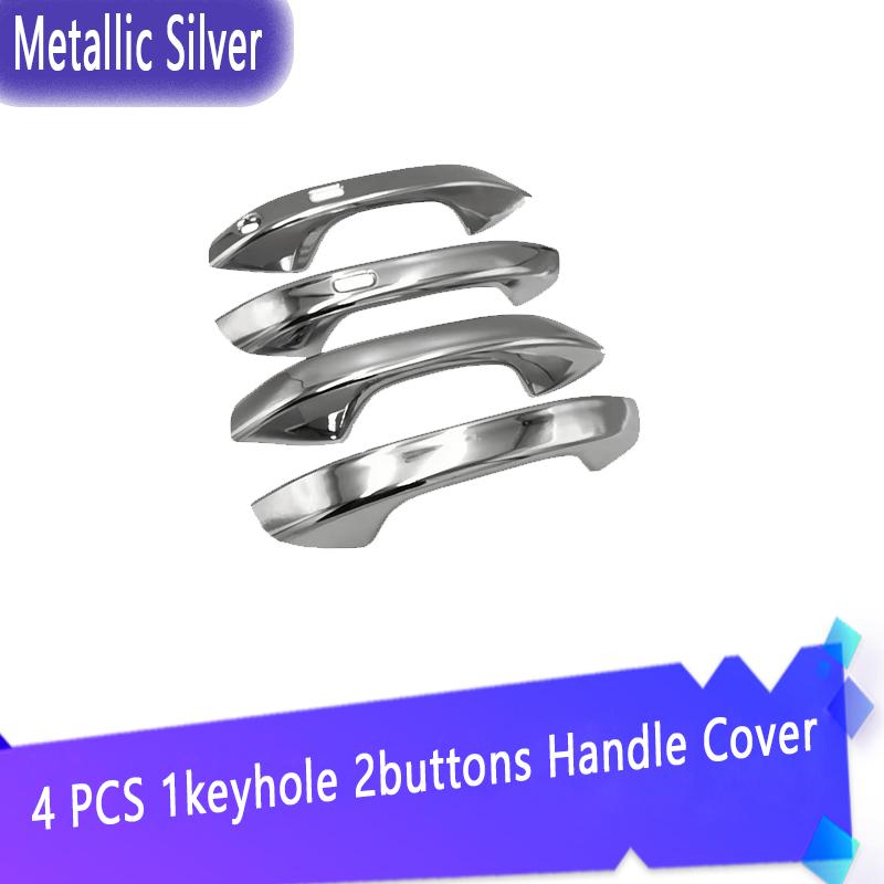 

Для Cupra Formentor 2022 2023 Хромированная накладка на дверную ручку автомобиля, набор хромированных внешних аксессуаров для автомобиля, Стайлинг Silver Set