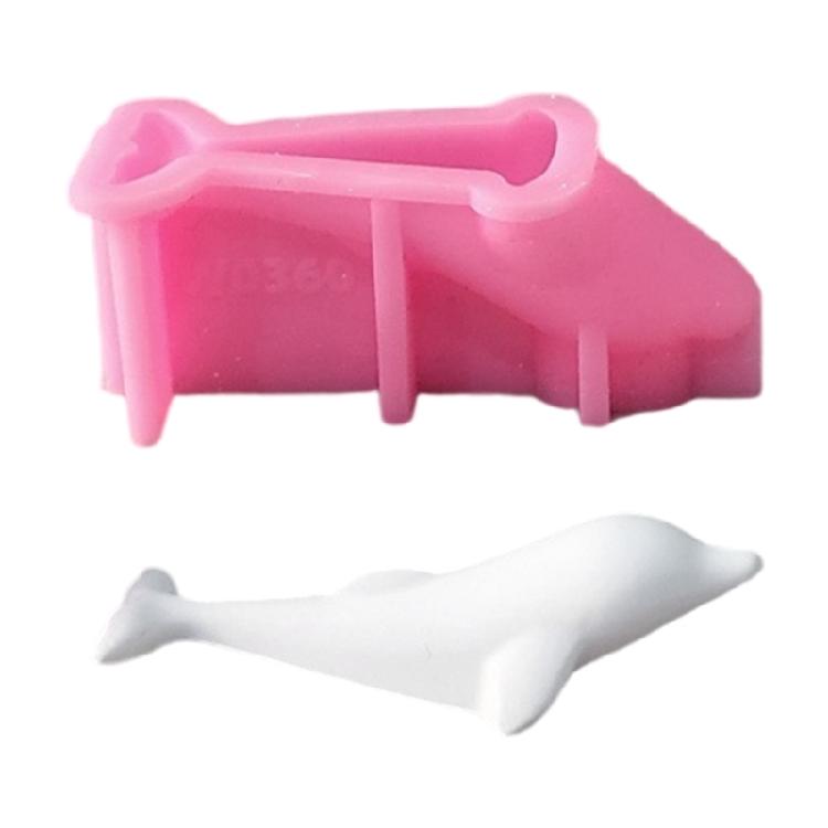 Multipurpose Sturdy Silicone Mould for Dolphin Candle Accessory Portable for Artistics and Craft Supplies Lovers
