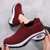 Fashion Casual Sport Shoes for Women  Wedge Platform Sneakers Women Air Cushion Mesh Breathable Women Vulcanized Shoes
