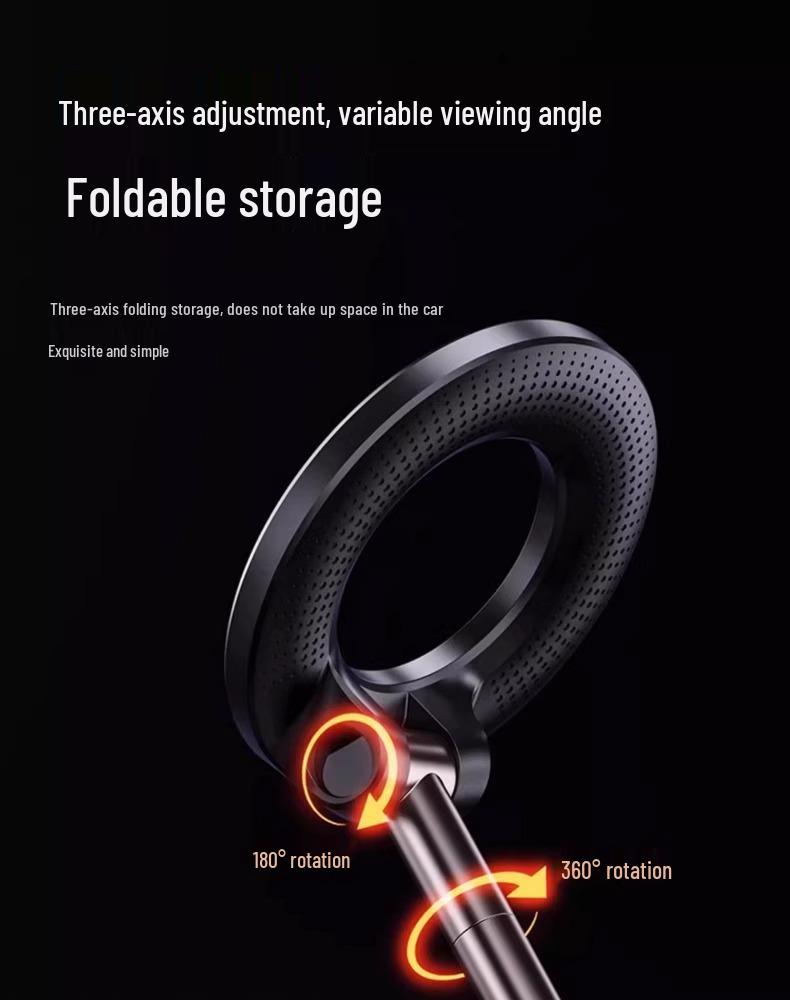 Magnetic Magsafe Phone Holder: Universal Car, Bathroom & Desktop Use