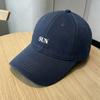 Minimalist Style Letter Embroidery Versatile Soft Top Baseball Cap Casual Japanese and Korean Style Embroidery Cap Men's and Women's Models