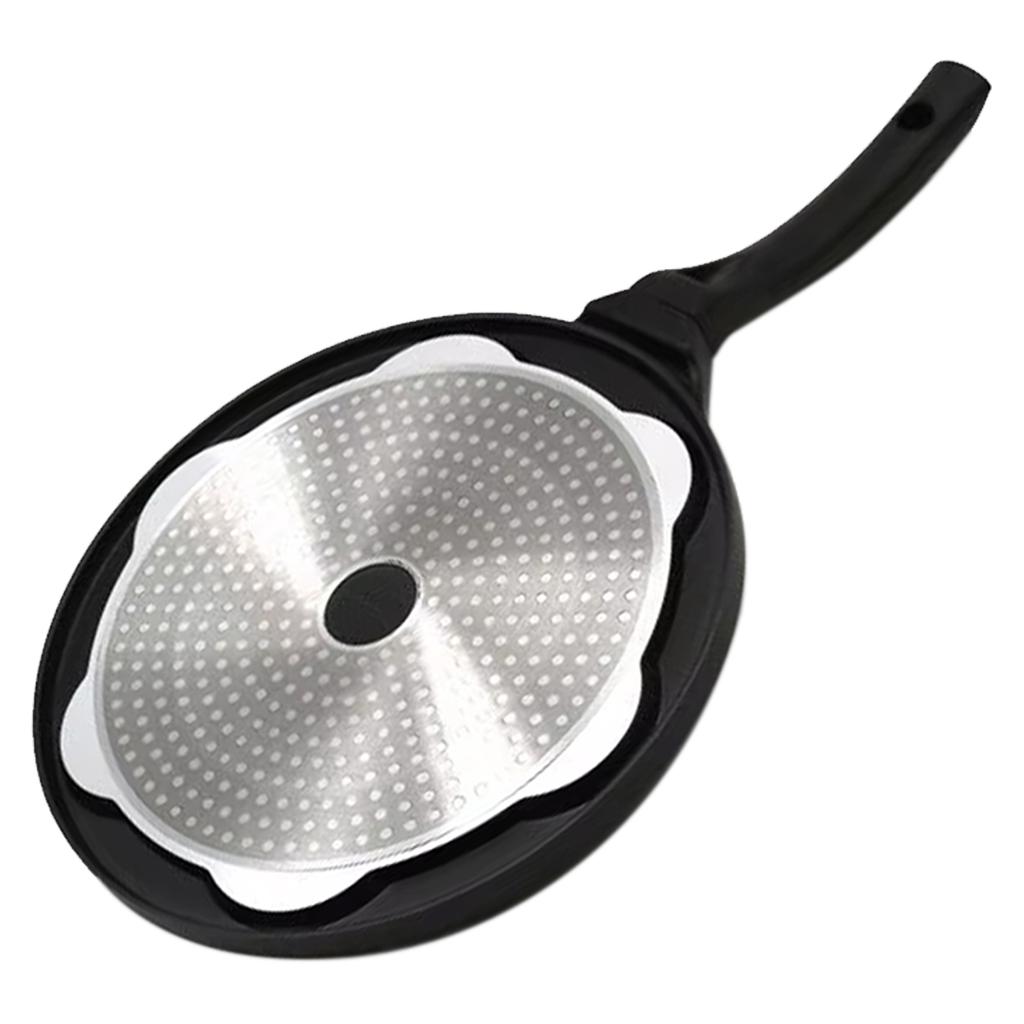 Universelle Pfannkuchenpfanne Gas Induktion 7 Flächen Antihaftbeschichtet 26,5cm