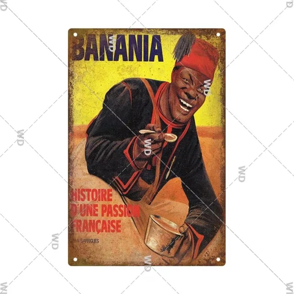 Chocolat Hot Drink Metal Poster Vintage Art Plate Signs Wall Deco Tin Sign Print Plaques Exquisite Crafts Decor Piece