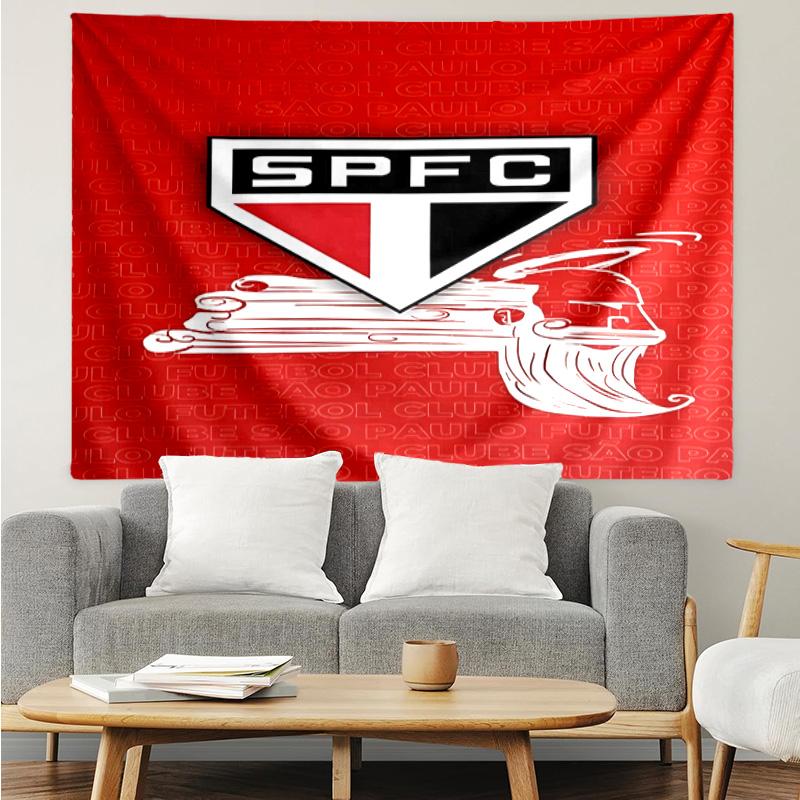 Spfc Team Crest Design Printed Printed Tapestry, for Bedroom,Livingroom, Dormitory, Large Wall Decor, Fabric Decor Fan Birthday Gifts