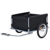 Fietskar Zwart en Grijs 65 kg Capaciteit