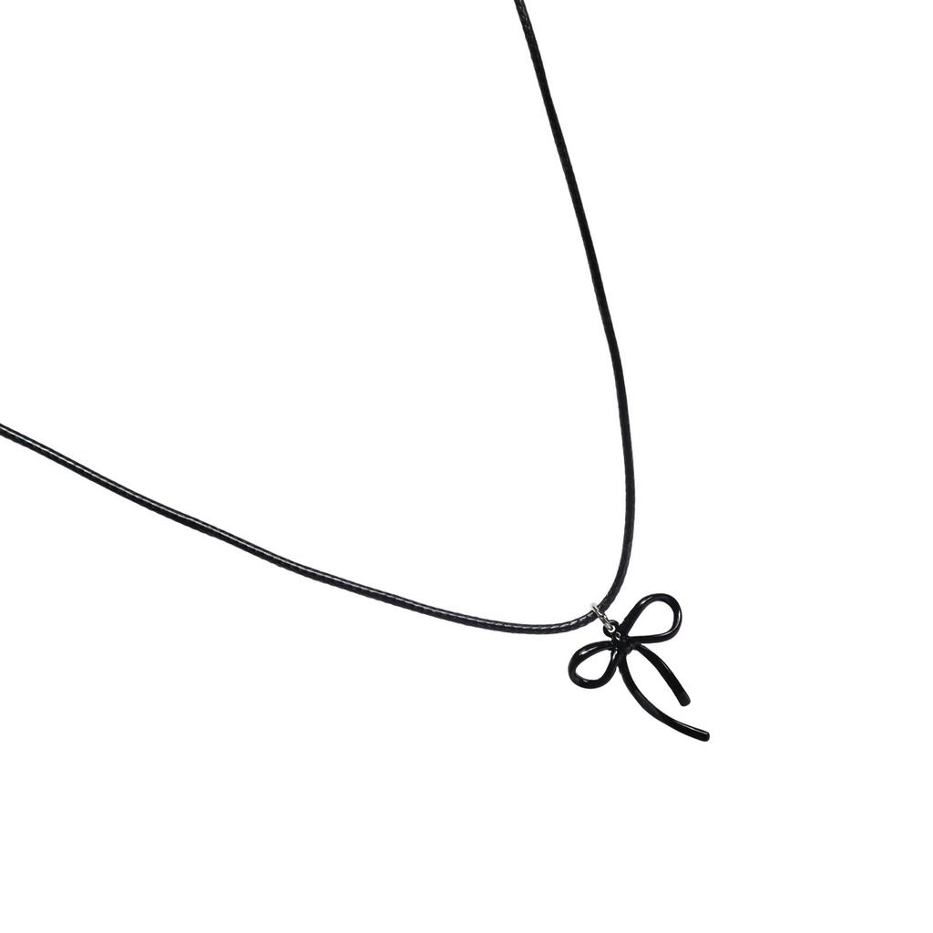 Lanț Reglabil Bijuterii de Modă Colier cu Pandantiv Unic cu Fundă Farmec Lanț Reglabil Lanț Pulover Accesoriu