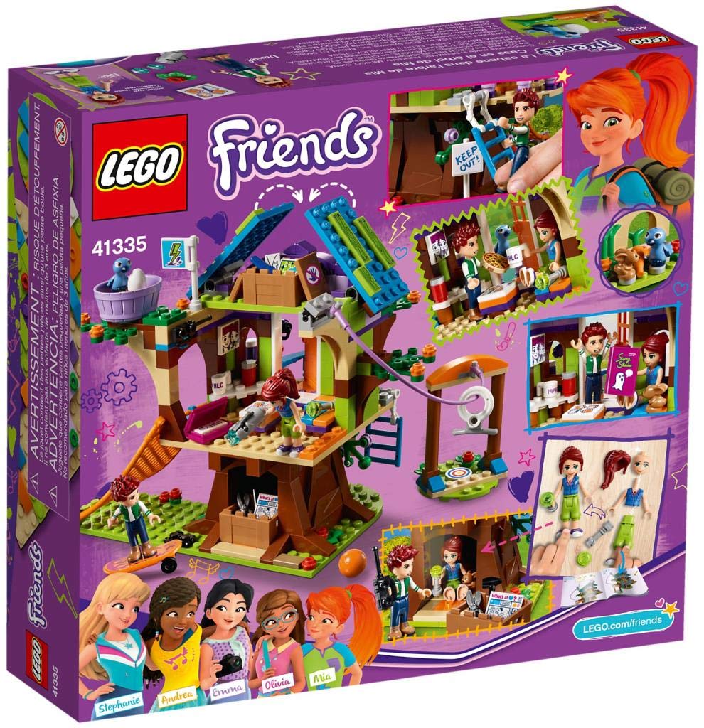LEGO Friends Mia's Treehouse 41335 Building Blocks Toy for Girls