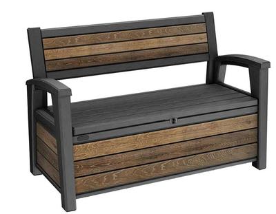 Zahradní/Terasa lavice, Deco Bench, Ořech - Kt 64 1410