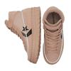 Converse Cons Pro Leather Round Toe High Top Basketball Shoes Unisex Lotus Root Powder