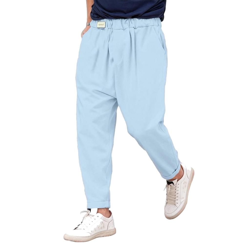 Men's Casual Color All, Pants, Trendy Nine,inch Pants, Harun Pants