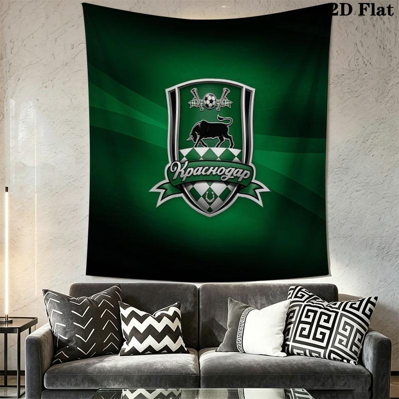 FC Krasnodar Surge Wall Hanging Printed Fabric Blanket Decorative Tapestries for Bedroom Living Room Home Decor