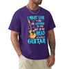 Guitar Shirt Funny I Might Look Like Im Listening To You T-Shirt New Coming Summer T Shirts Harajuku Cotton Men Tops Shirt