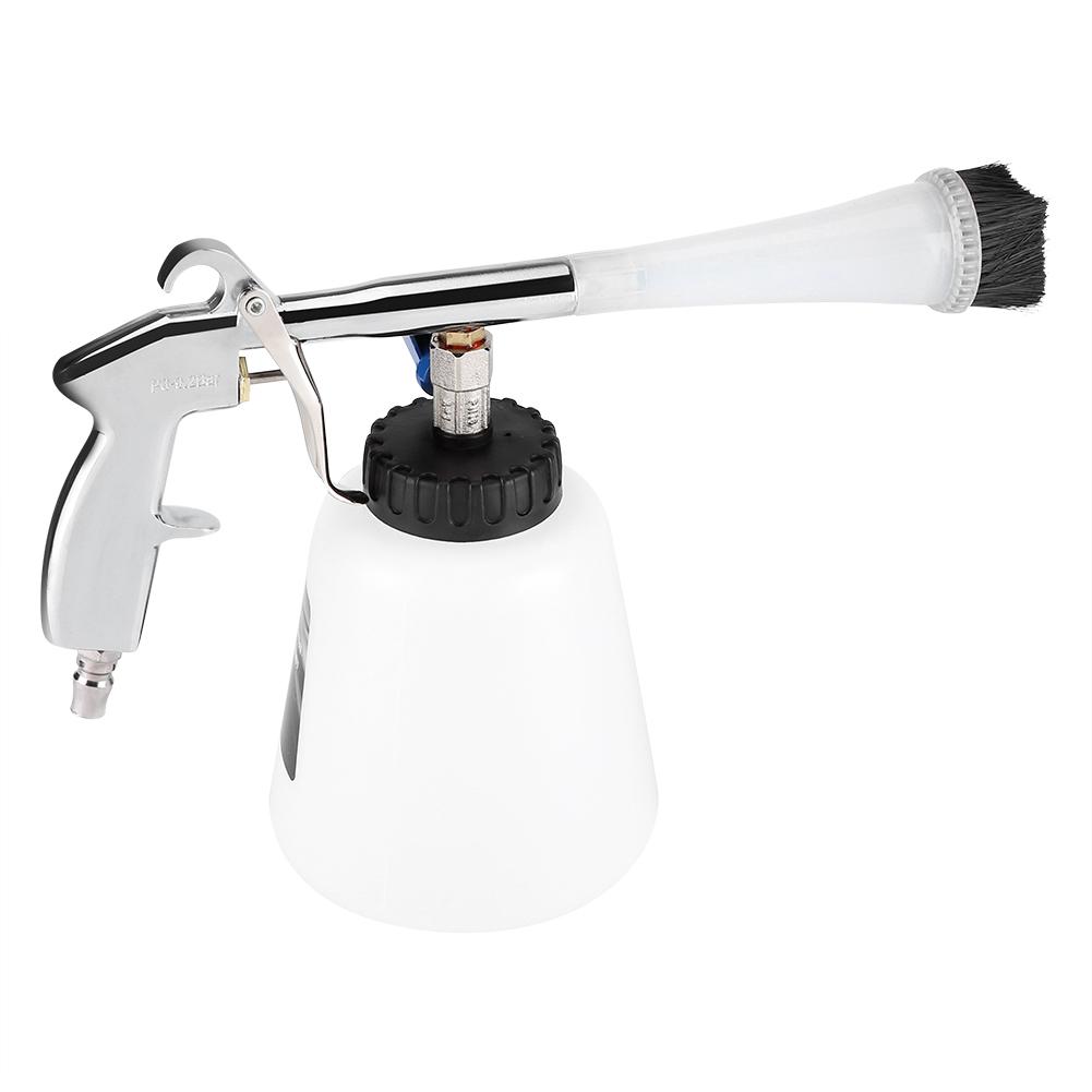 Pistol de curățare a interiorului mașinii de înaltă presiune, pulverizator de spălare cu puls de aer și sticlă de spumă