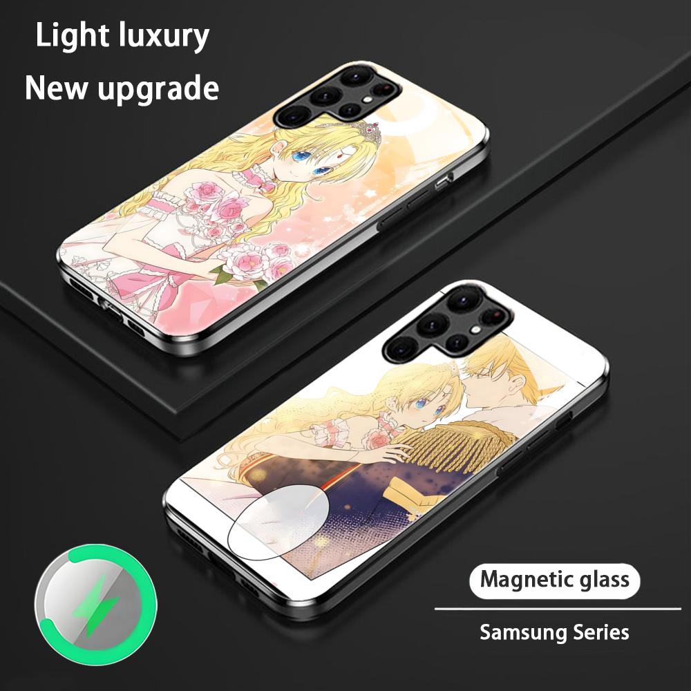 Who Made Me a Princess Comics Phone Case For Samsung S25 S24 S23 S22 S21 S20 Plus Ultra Note20 Glass Magnetic Case