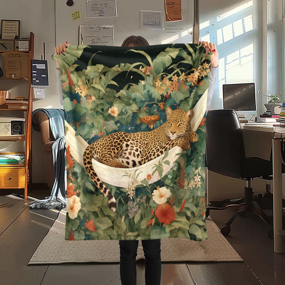 

forest animals Print Flannel Blanket, High quality Comfortable for All Seasons, Home Decor, Warmth and Comfort, Perfect for Christmas Gifts 80cm x 120cm