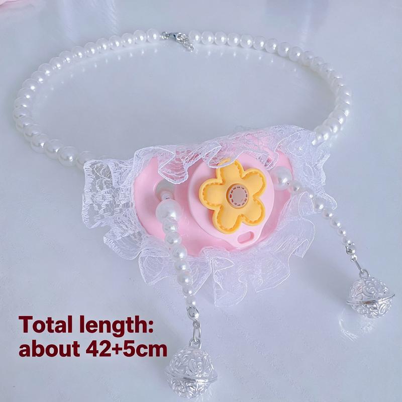 Soft Silicone High-End Adult Pacifier Creating An Exclusive Luxury Leisure Time Silicone Pacifier Collar Couple Toy