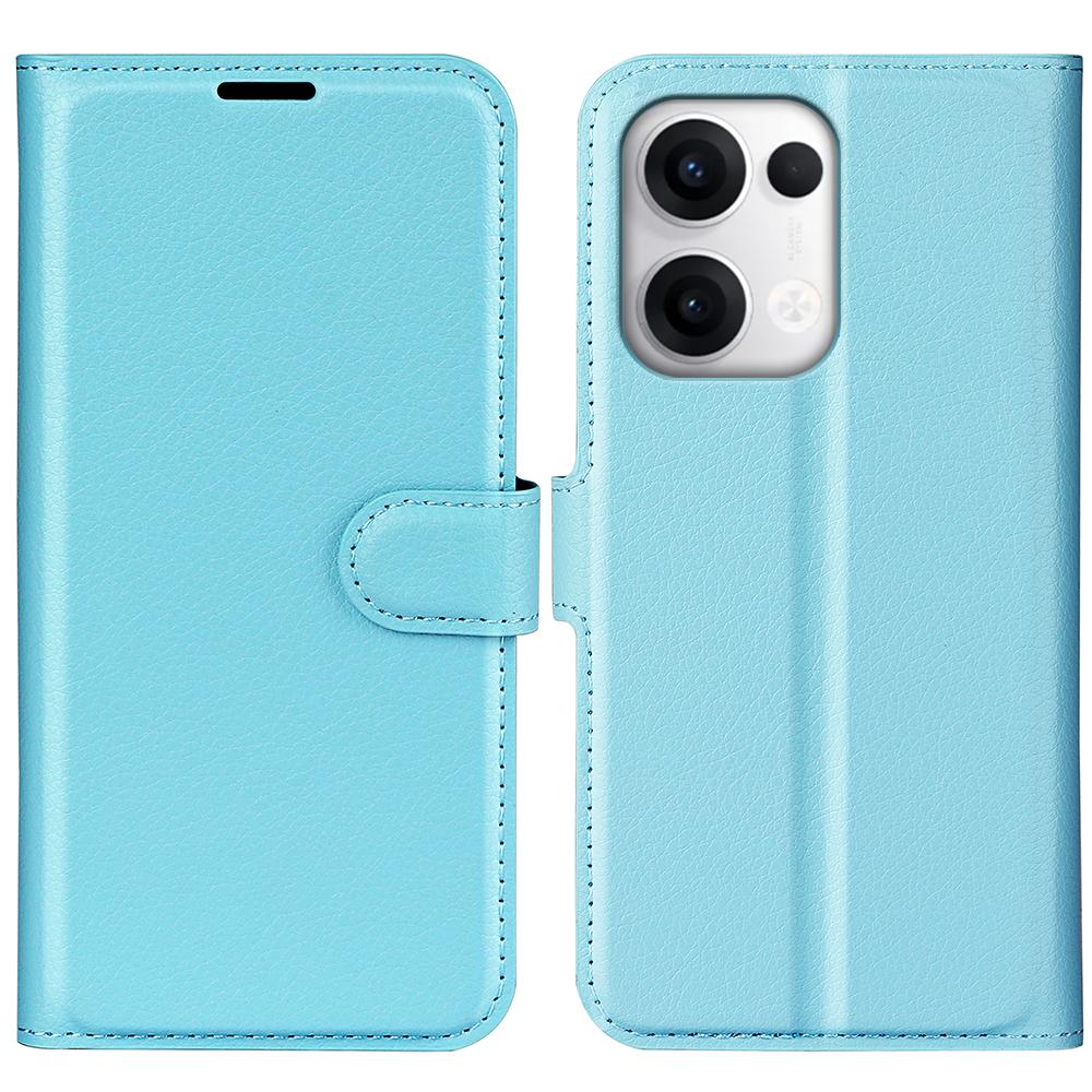 For Oppo Reno13 Pro 5G Case Litchi Texture Shockproof Leather Wallet Phone Cover