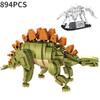 MOC Technologie T-Rex Bausteine Juras Indominus Park Dinosaurier Flugsaurier Welt DIY Zusammenbau Dino Modell Bausteine Spielzeug für Kinder