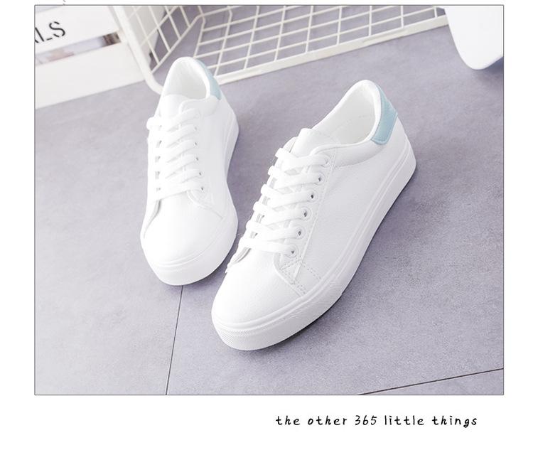 Damen Casual Weiße Ballerinas: Atmungsaktiv, Modisch, Frühling/Herbst 2021 Trend für Studenten & Online-Prominente