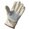 1Pair Stab Proof Canvas Gloves Double Thickened Welding Protective Gloves  Welder Maintenance