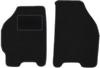 Black Front Floor Mats For: FIat Punto II Hatchback (1999-2010)