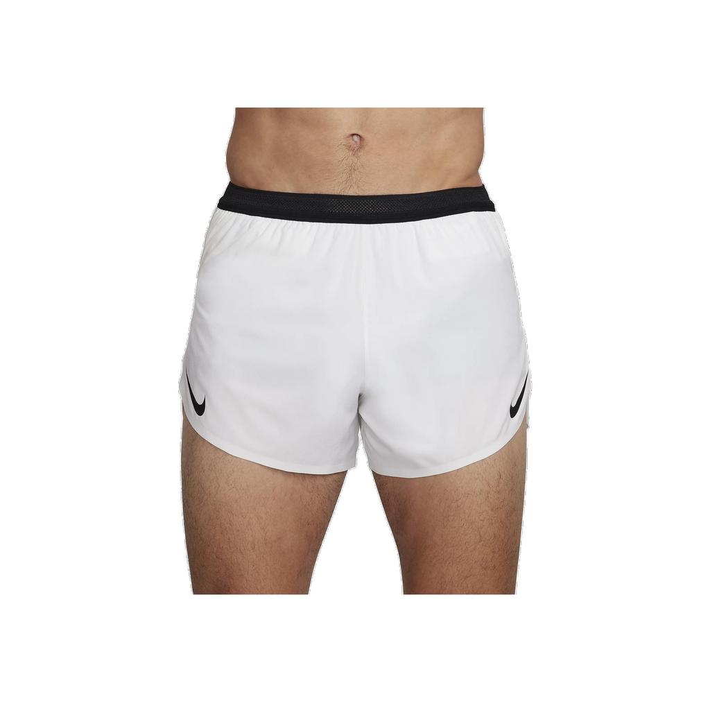 Nike Aeroswift Logo Spliced Running Shorts Men shorts White FN3352-121